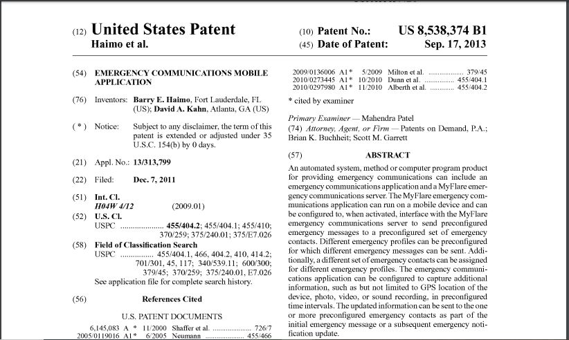 how to patent app idea