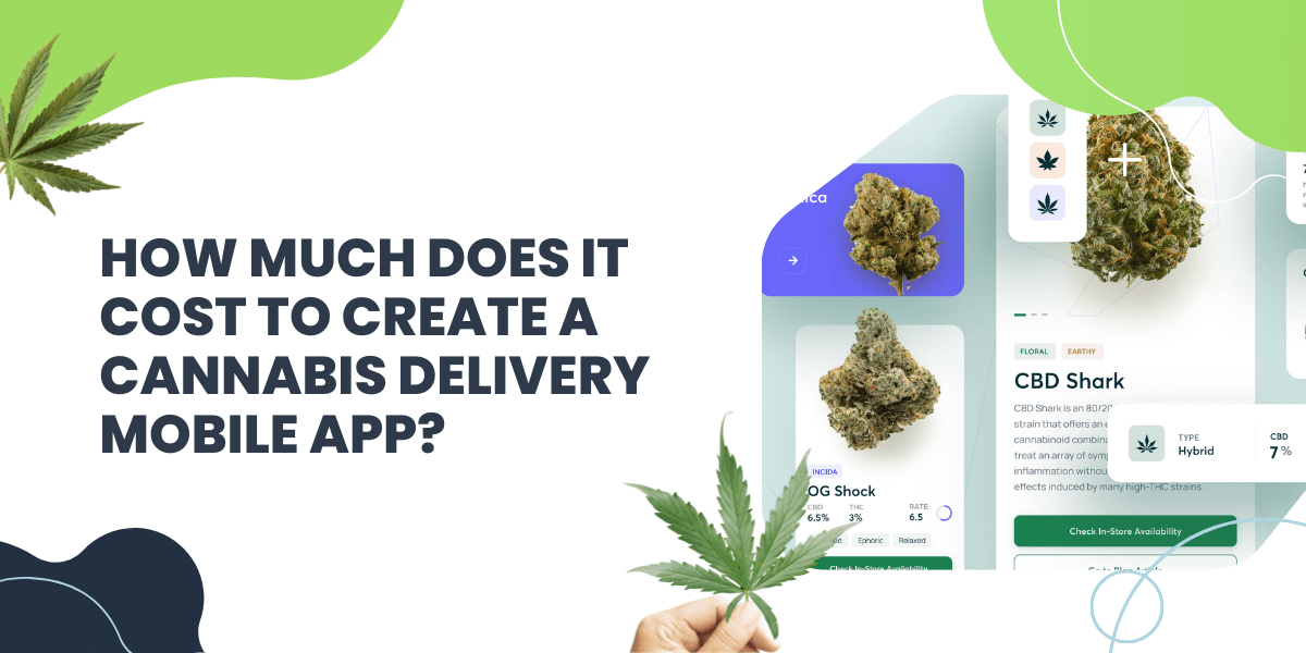 cost to create cannabis delivery app