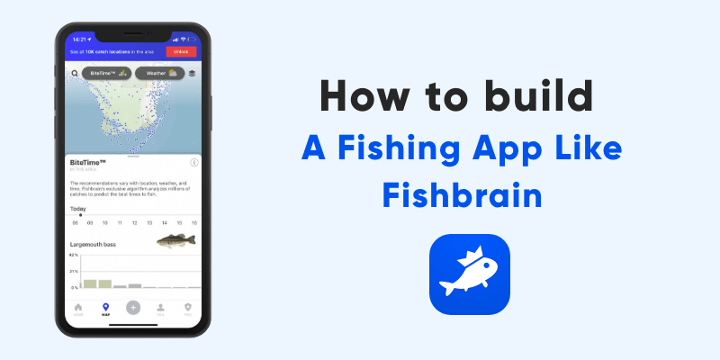 build a fishing app like fishbrain