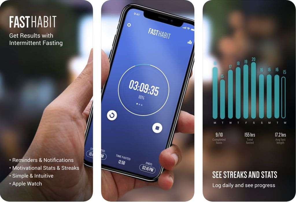 best Intermittent Fasting app FastHabit