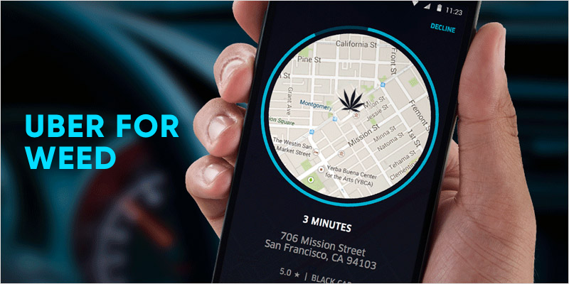 Uber For Weed: How it works? Cost, Features, and Monetization