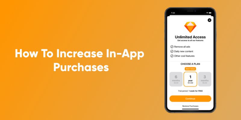 increase in app purchase