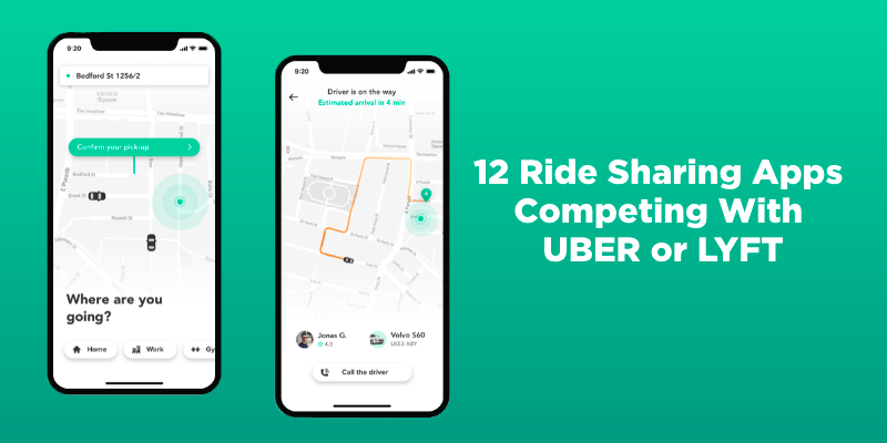 Top Ride-Sharing Apps Like Uber And Lyft In 2023
