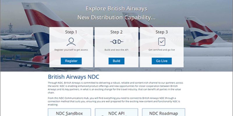 British airways NDC