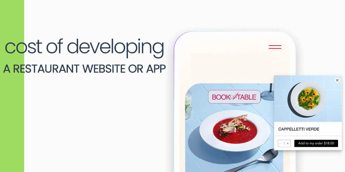 Cost of Developing a Restaurant Website or App