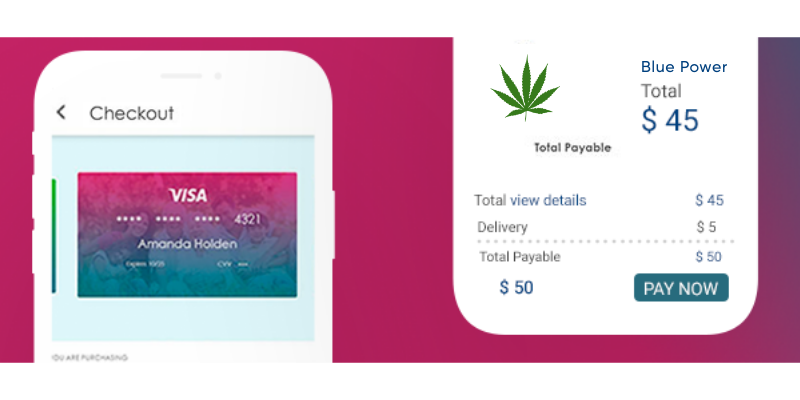Mobile banking for uber for weed
