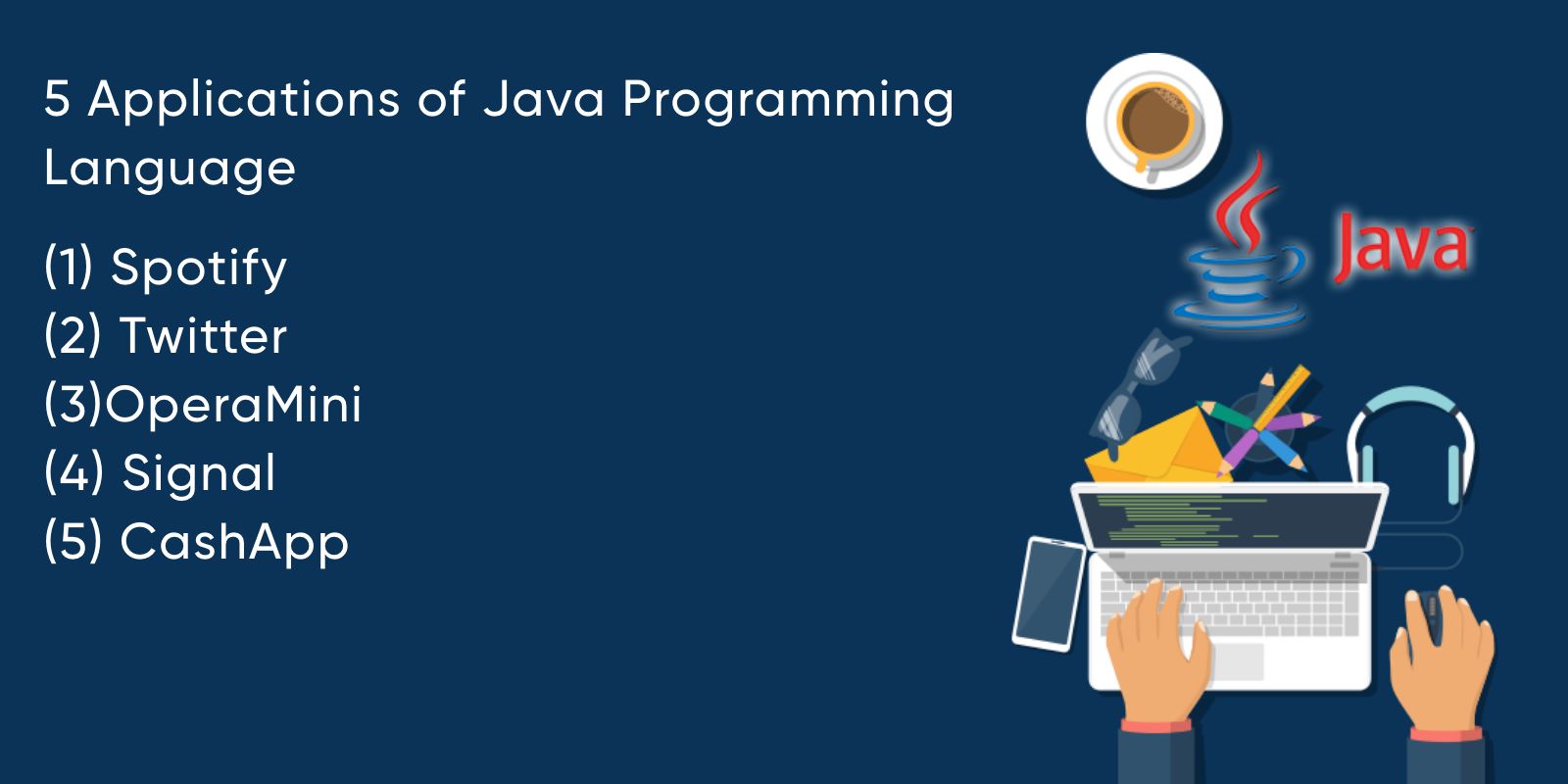 application of java programming language