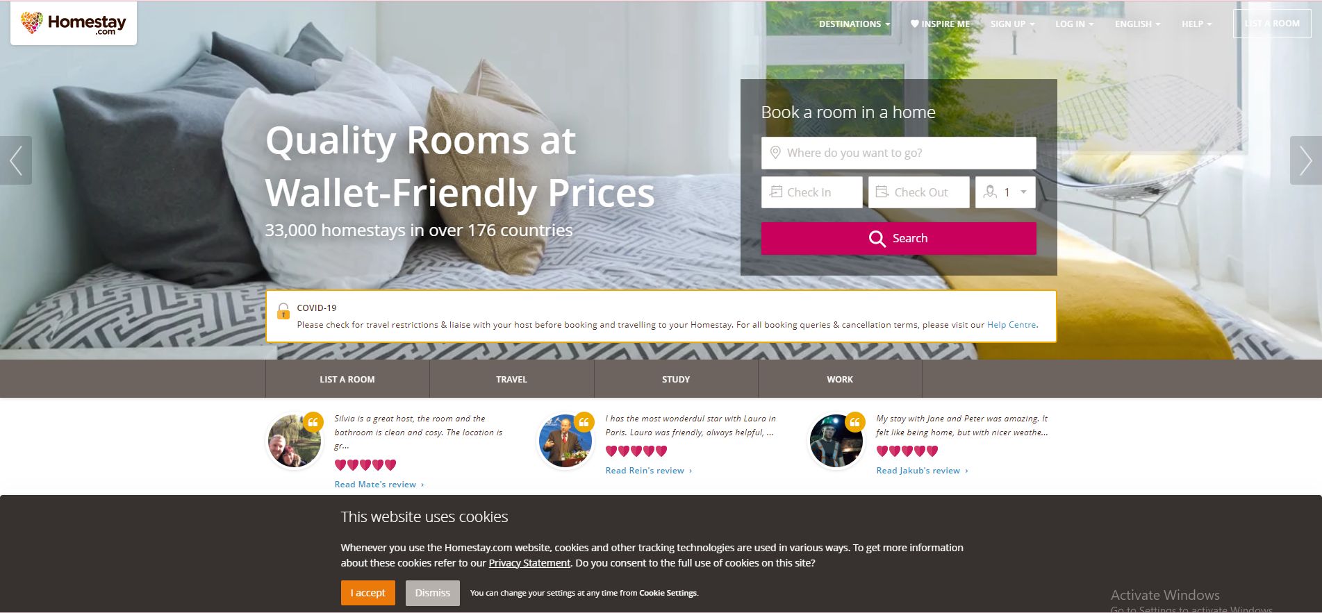 homestay business like airbnb