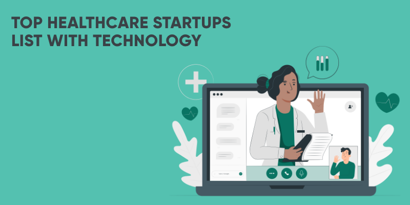 Top Healthcare Startups List with Technology