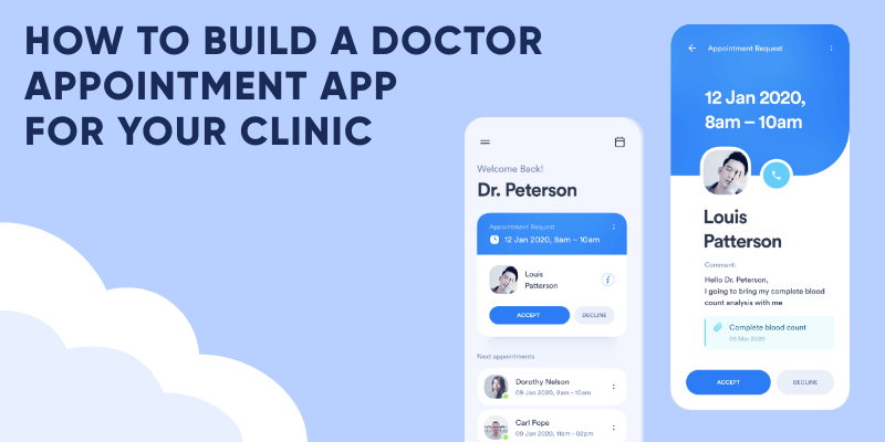 how to build a doctor appointment app