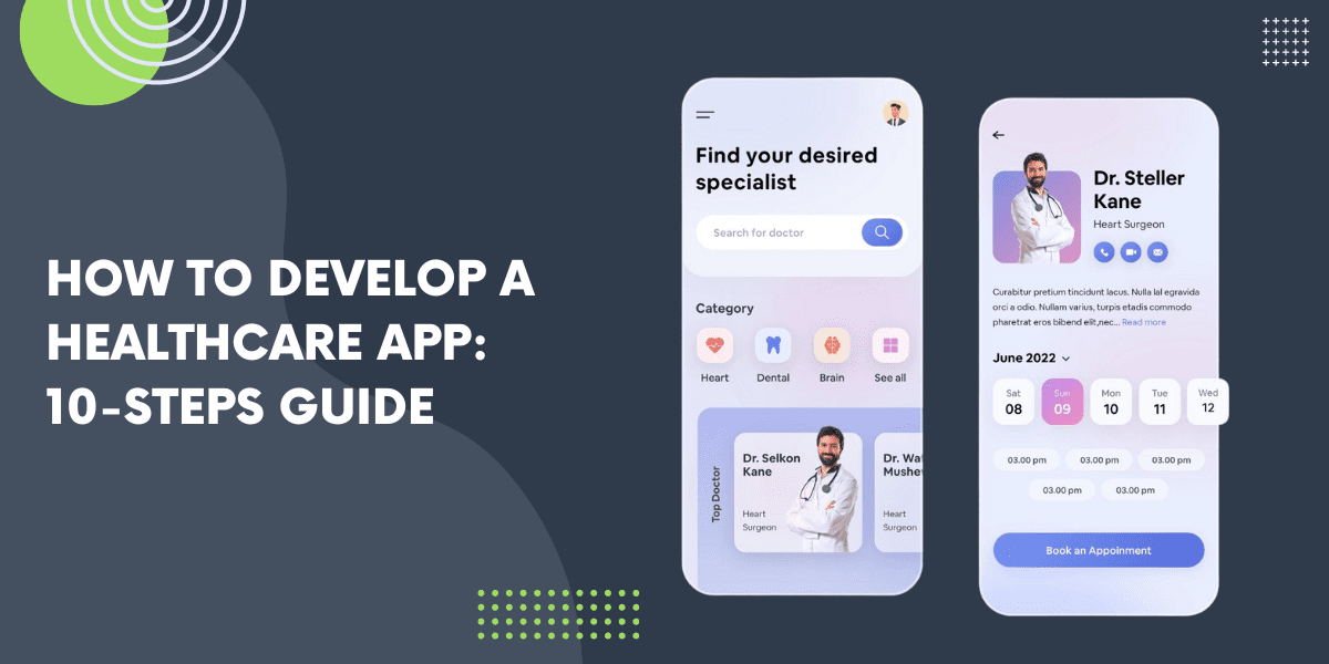 how to develop a healthcare app
