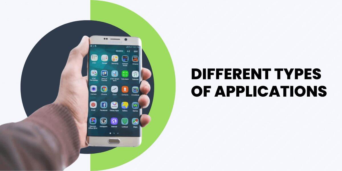 different types of mobile applications