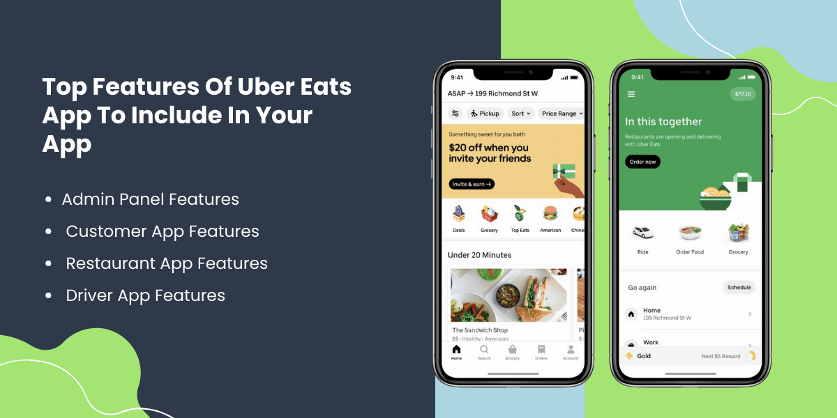 uber eats features