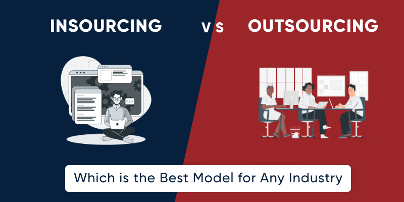 difference between IT insourcing and outsourcing
