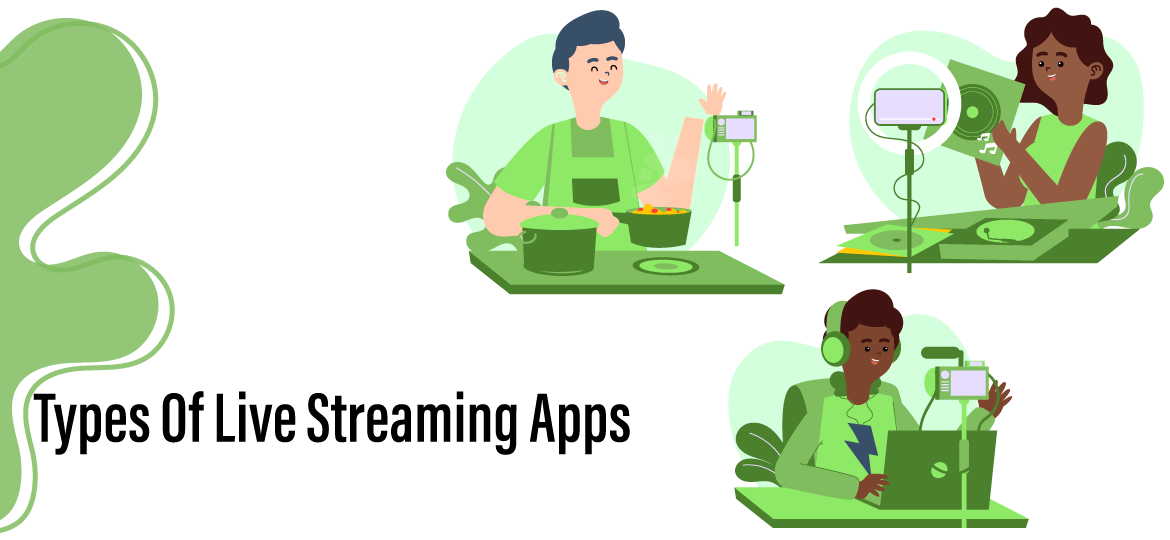 Types Of Live Streaming Apps