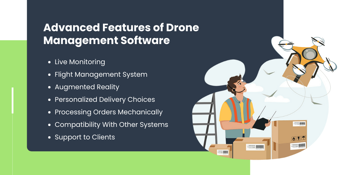 advanced features drone managment software