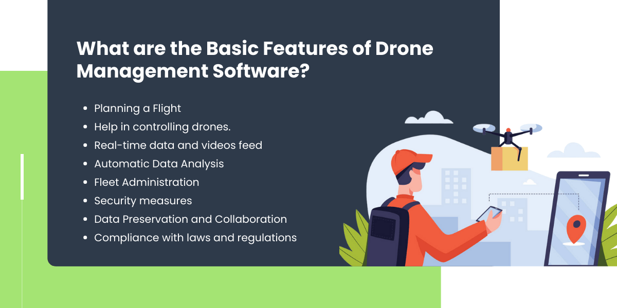 basic features of drone management software