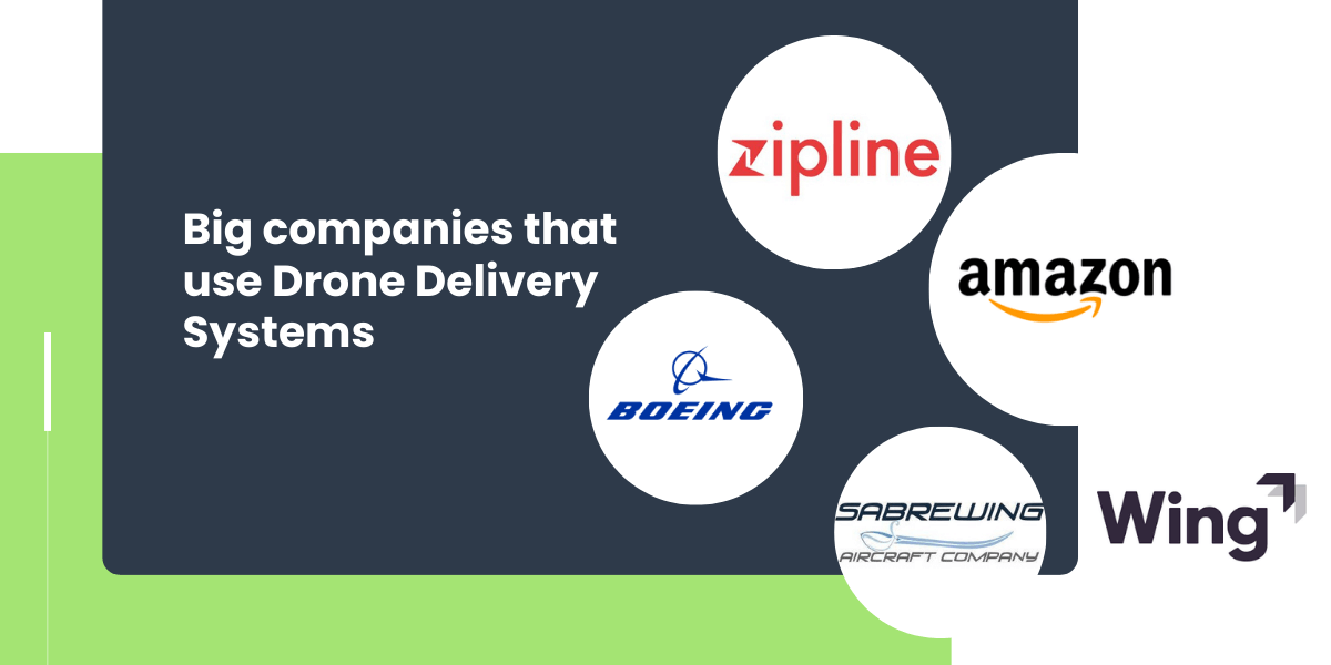 big companies using drone delivery