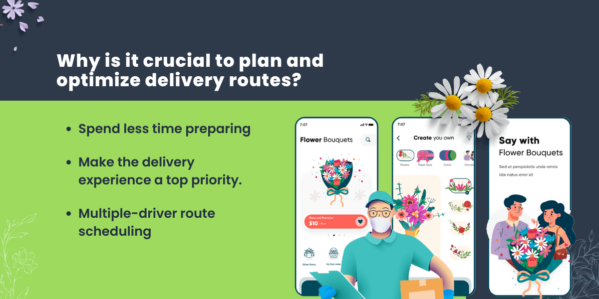 optimizing flower delivery routes