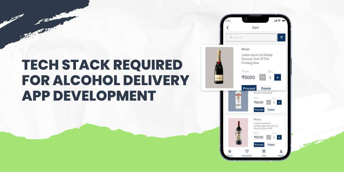 tech stack for alcohol delivery app development