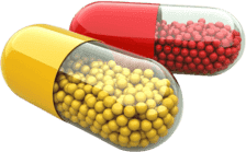 clipart red and yellow capsule cases hap drug capsule sedative medicine model pills miscellaneous photography