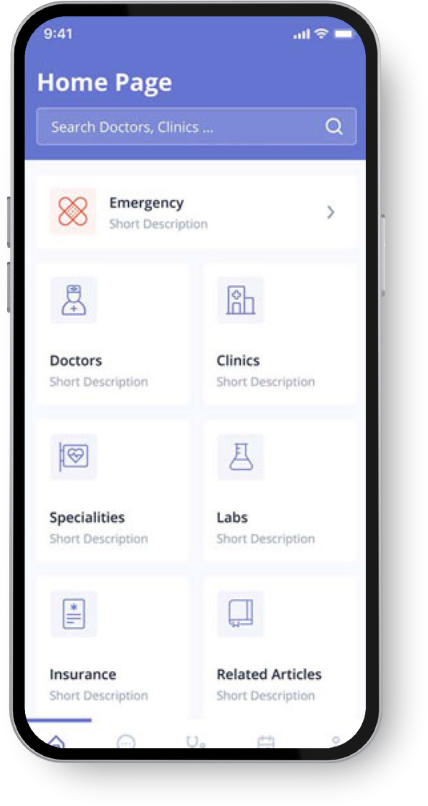 mobile app for clinics