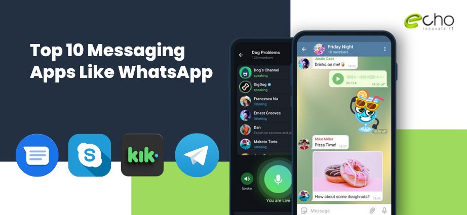 Top 10 Messaging Apps Like WhatsApp