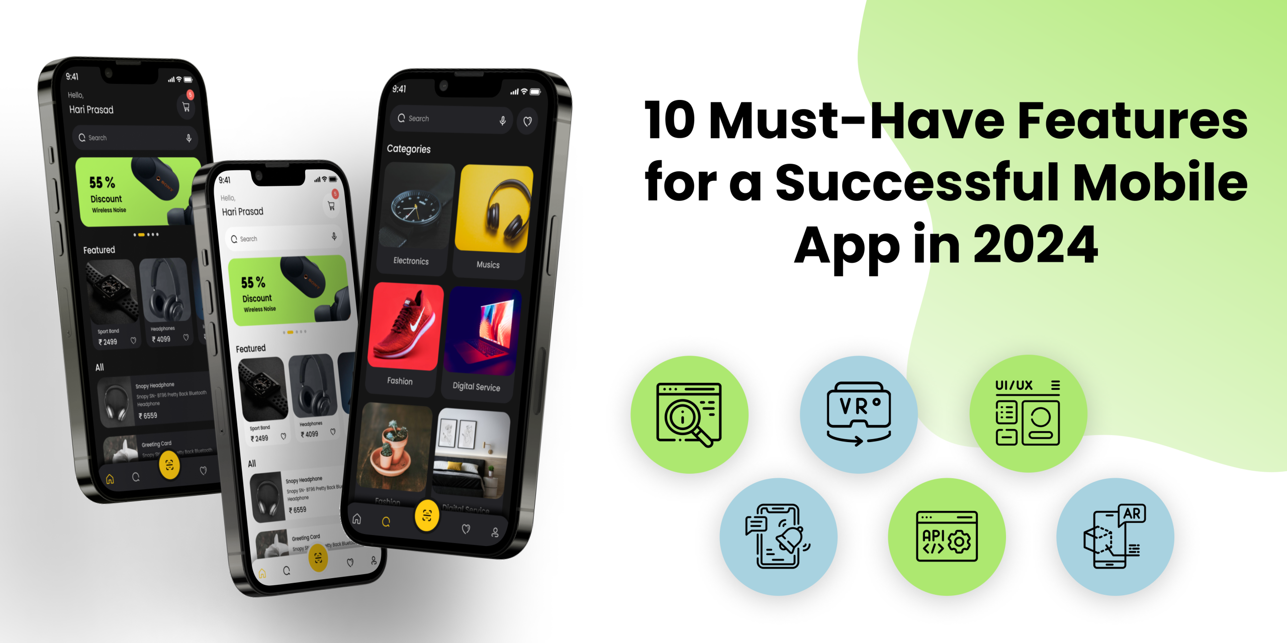 10 Must Have Features for a Successful Mobile App in 2024