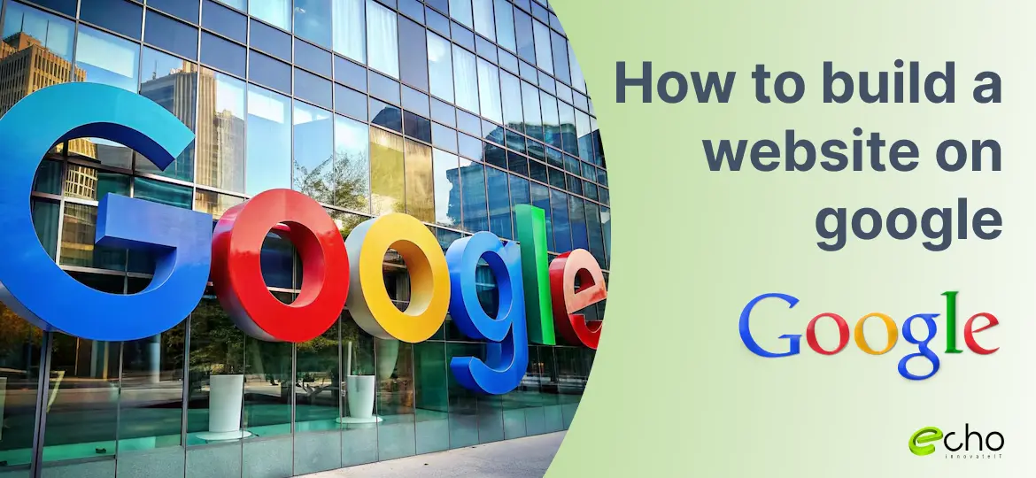 How to build a website on google